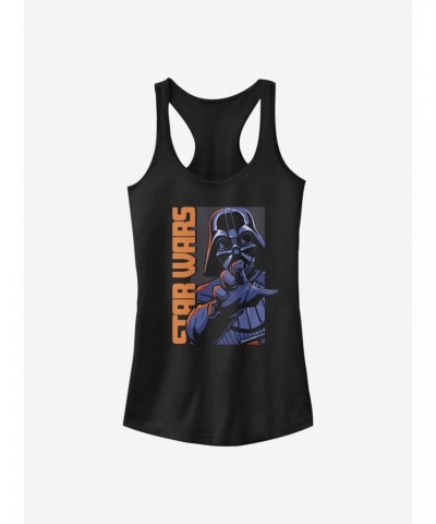 Star Wars Force Vader Choke Girls Tank $8.17 Tanks