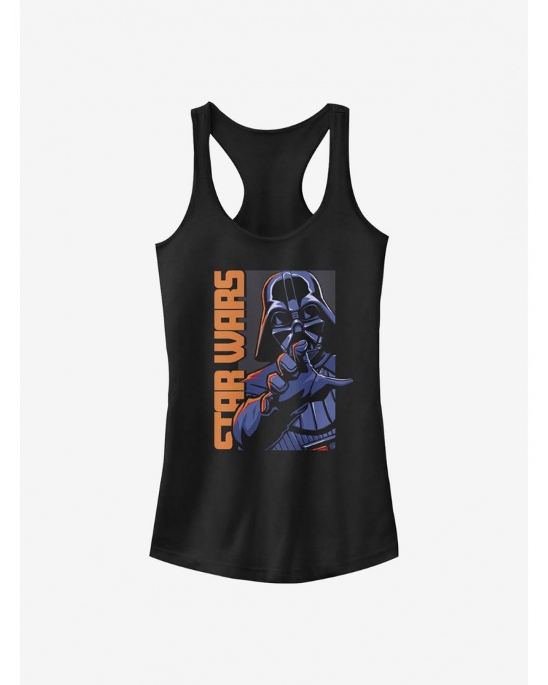 Star Wars Force Vader Choke Girls Tank $8.17 Tanks