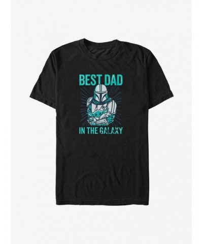 Star Wars The Mandalorian Father's Day Mando Best Dad T-Shirt $5.12 T-Shirts