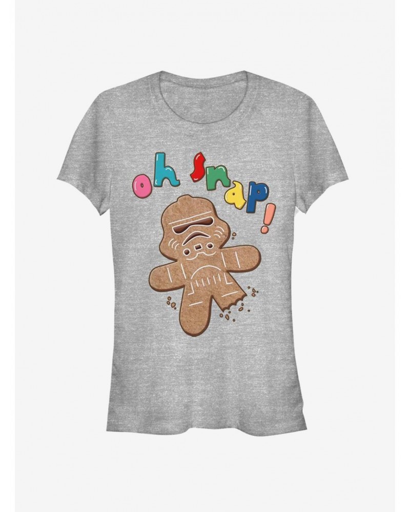 Star Wars Storm Trooper Gingerbread Gingersnap Girls T-Shirt $5.66 T-Shirts