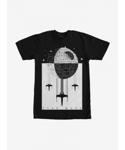 Star Wars Death Star Battle T-Shirt $5.28 T-Shirts