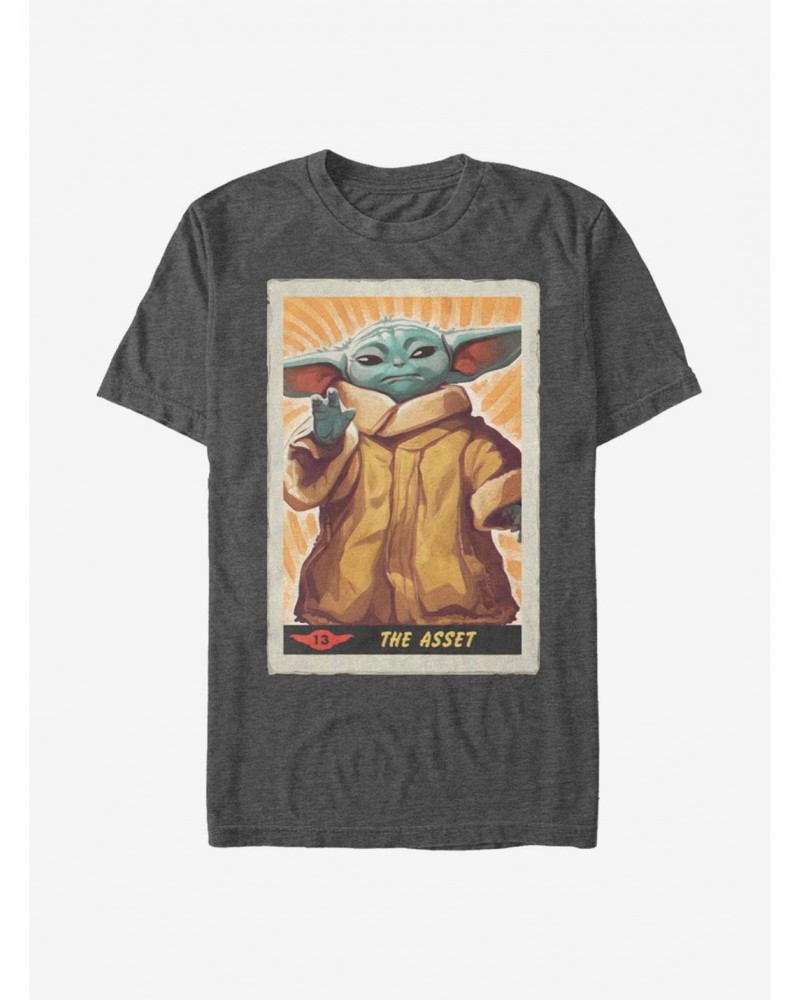 Star Wars The Mandalorian The Asset The Child Poster T-Shirt $5.44 T-Shirts