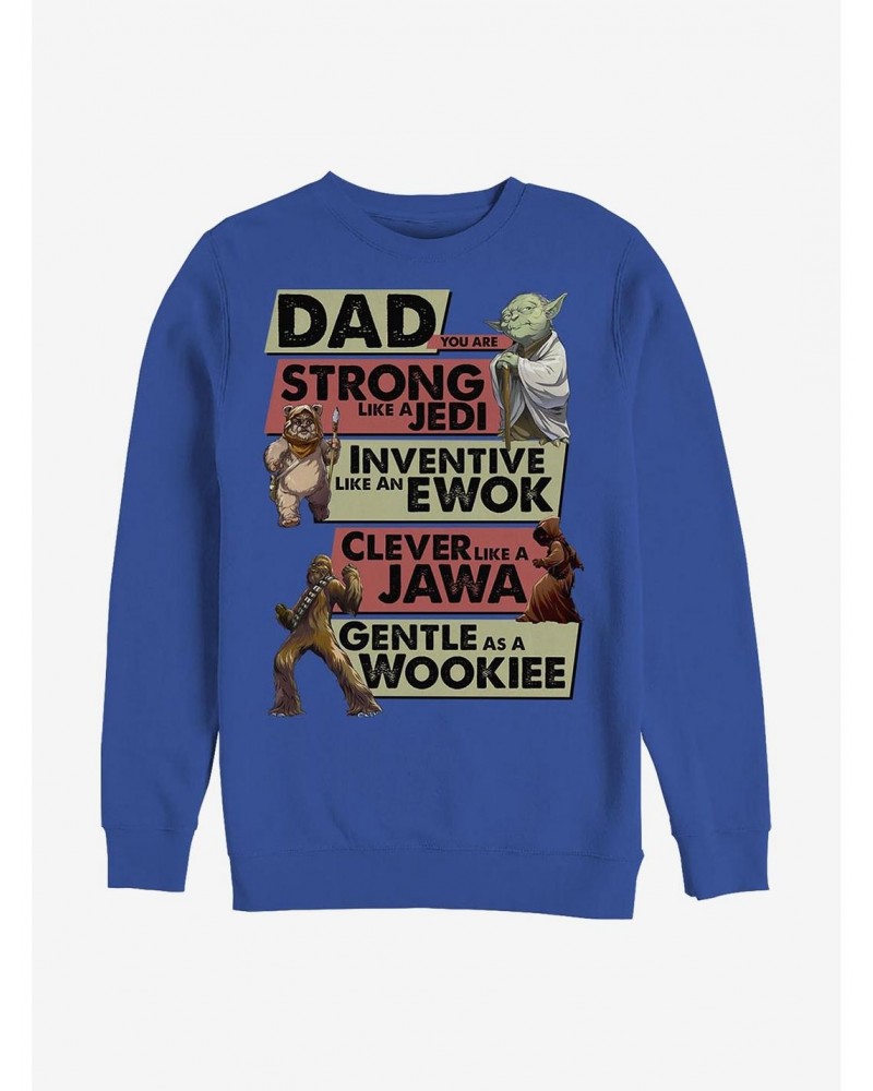 Star Wars Alien Dad Crew Sweatshirt $8.86 Sweatshirts