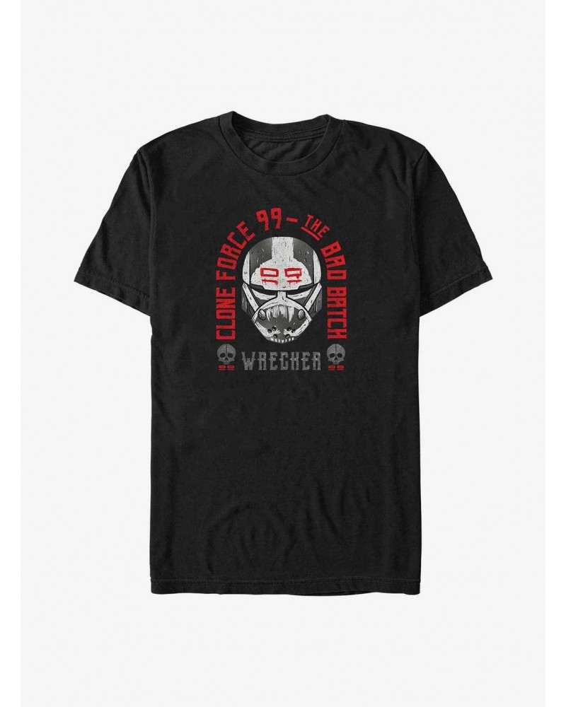 Star Wars: The Bad Batch Wrecker Helmet Big & Tall T-Shirt $10.52 T-Shirts