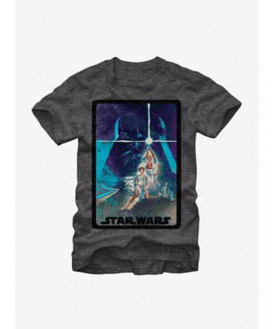 Star Wars Luke and Leia Lightsaber T-Shirt $5.75 T-Shirts