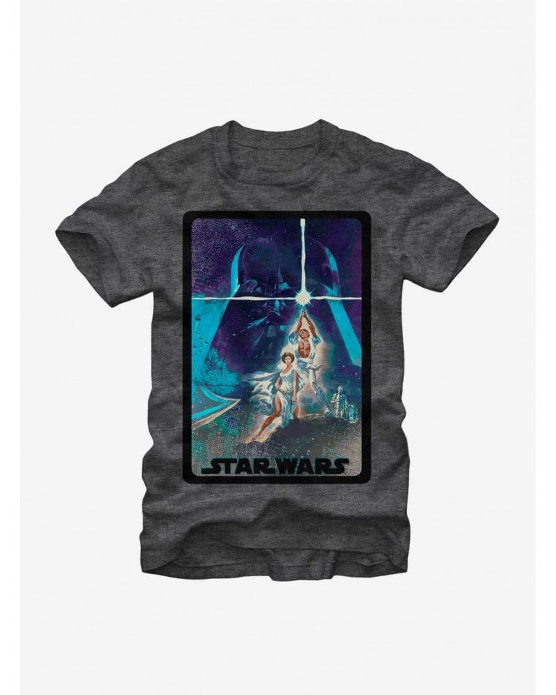 Star Wars Luke and Leia Lightsaber T-Shirt $5.75 T-Shirts