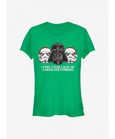 Star Wars Lack Of Cheer Is Disturbing Girls T-Shirt $5.50 T-Shirts