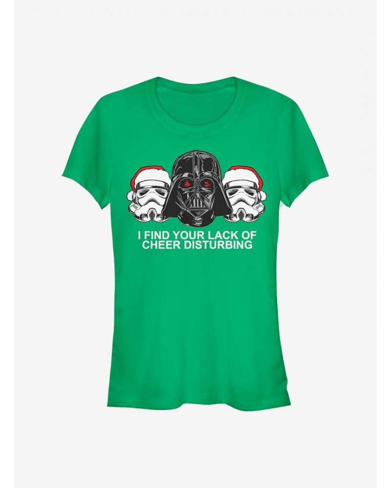 Star Wars Lack Of Cheer Is Disturbing Girls T-Shirt $5.50 T-Shirts