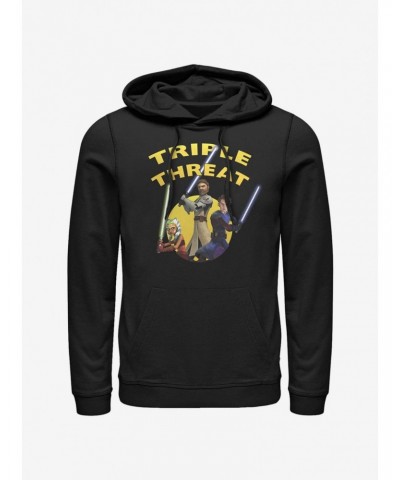 Star Wars The Clone Wars Triple Threat Hoodie $15.80 Hoodies