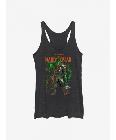 Star Wars The Mandalorian Schemed Up Girls Tank $8.91 Tanks