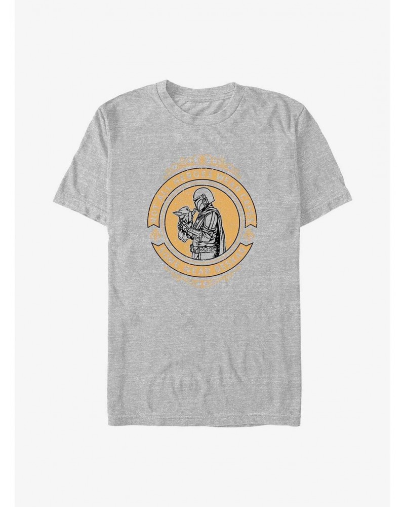 Star Wars The Mandalorian Not All Heroes Wear Capes T-Shirt $5.90 T-Shirts