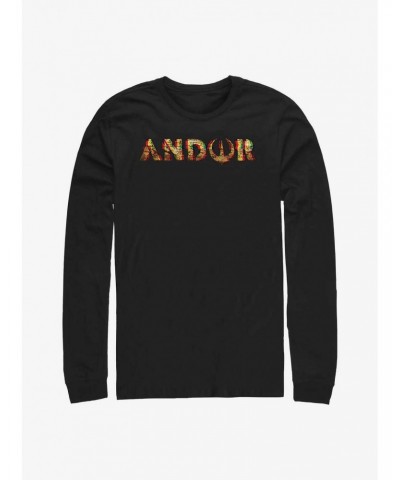 Star Wars: Andor Glitch Logo Long-Sleeve T-Shirt $12.90 T-Shirts