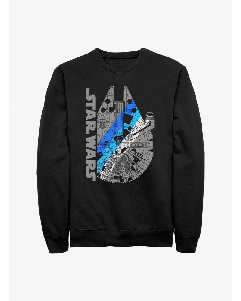 Star Wars 2 Fast 2 Falcon Sweatshirt $12.69 Sweatshirts