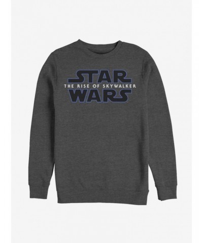 Star Wars Episode IX The Rise of Skywalker Logo Sweatshirt $14.76 Sweatshirts