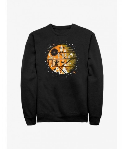 Star Wars Death Star Haunted House Sweatshirt $13.58 Sweatshirts