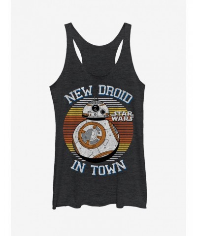 Star Wars BB-8 New Droid in Town Girls Tanks $7.67 Tanks