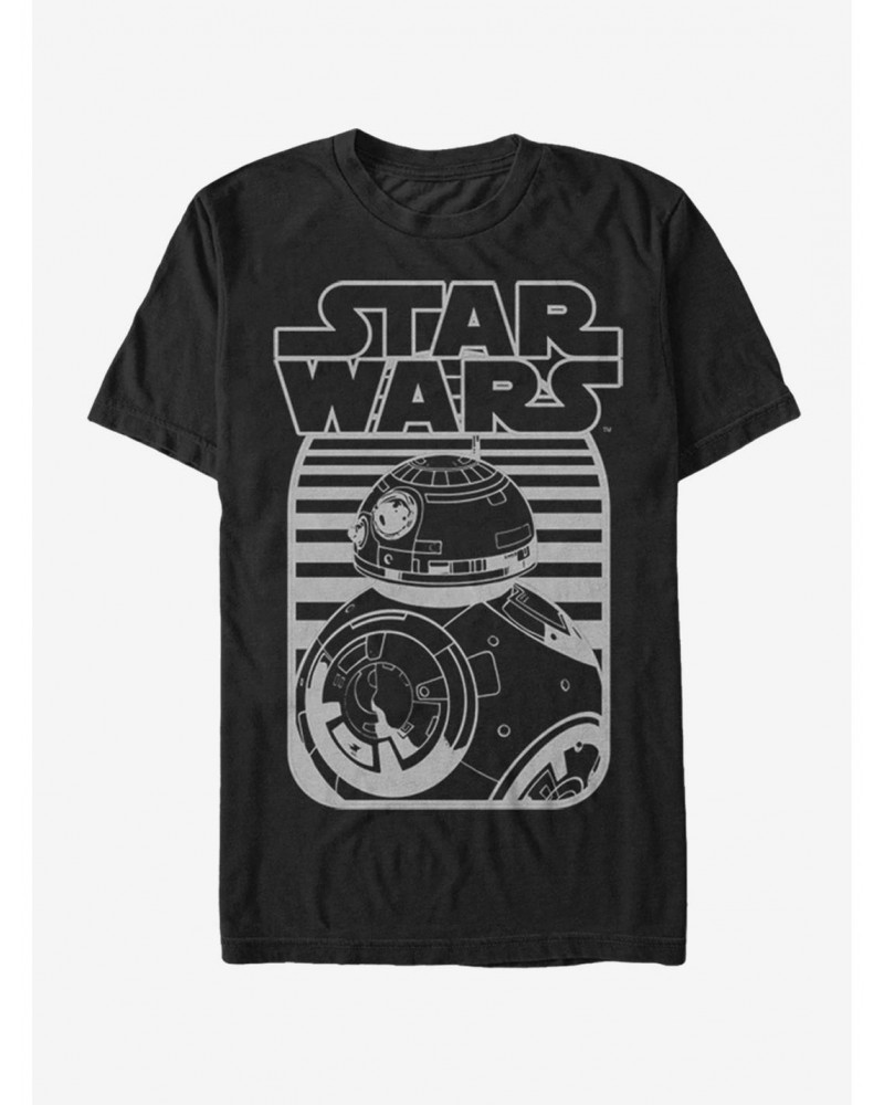 Star Wars BB-8 Stripe Logo T-Shirt $6.21 T-Shirts