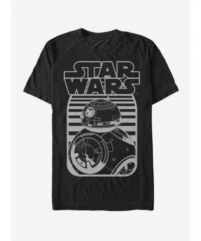 Star Wars BB-8 Stripe Logo T-Shirt $6.21 T-Shirts