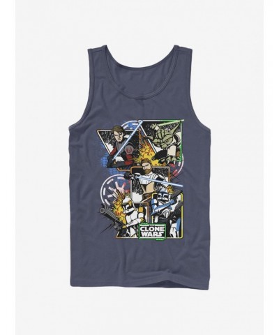 Star Wars The Clone Wars Royal Flush Tank Top $8.37 Tops