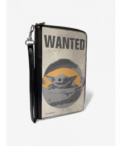 Star Wars The Mandalorian The Child Wanted Zip-Around Wallet $14.66 Wallets