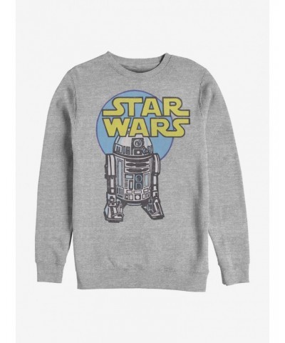 Star Wars R2 Cartoon Crew Sweatshirt $14.76 Sweatshirts