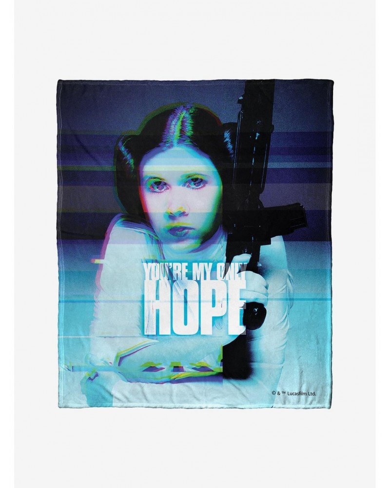 Star Wars Digital Leia Throw Blanket $18.57 Blankets