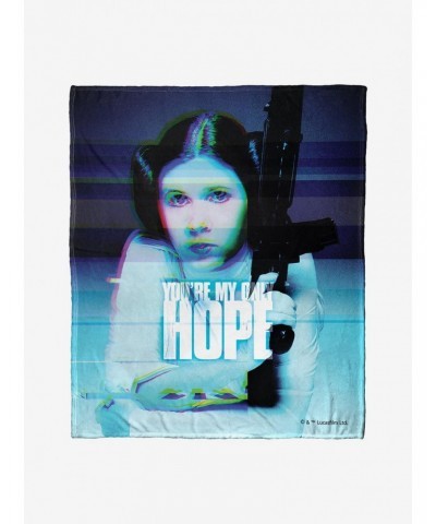 Star Wars Digital Leia Throw Blanket $18.57 Blankets