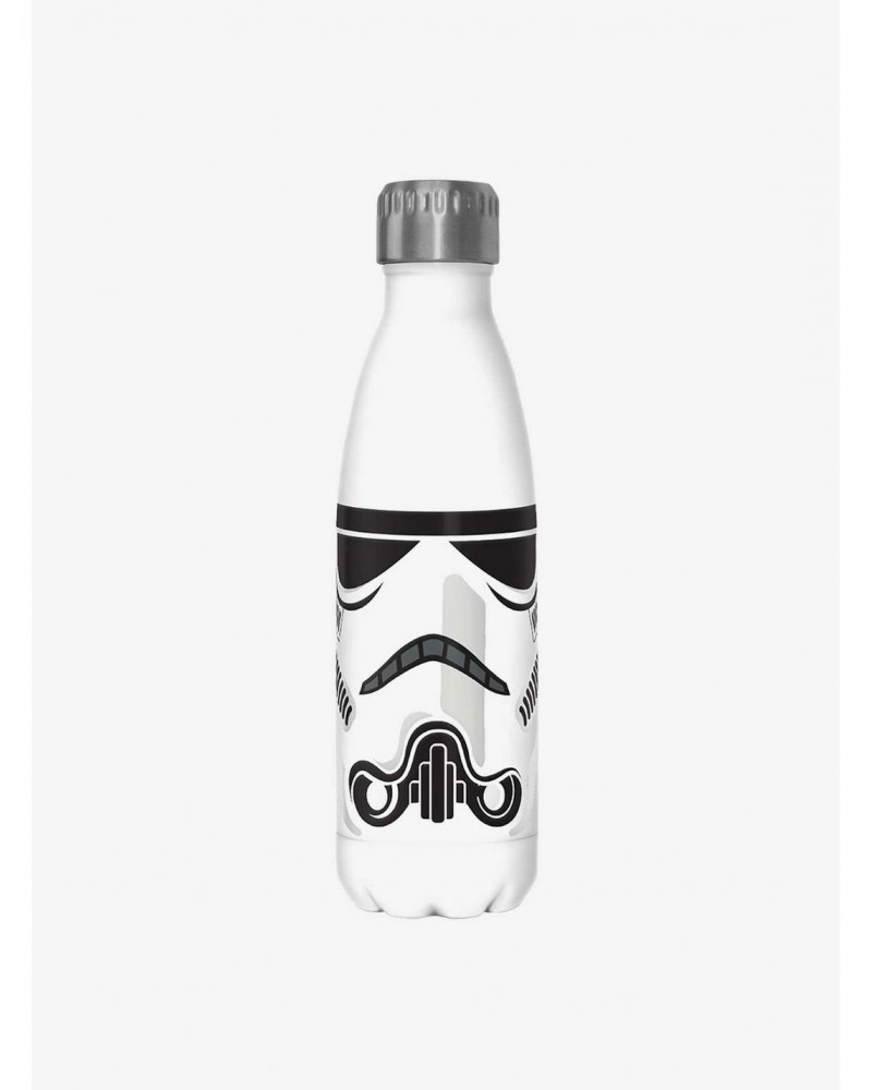 Star Wars Storm Trooper White Stainless Steel Water Bottle $9.36 Water Bottles