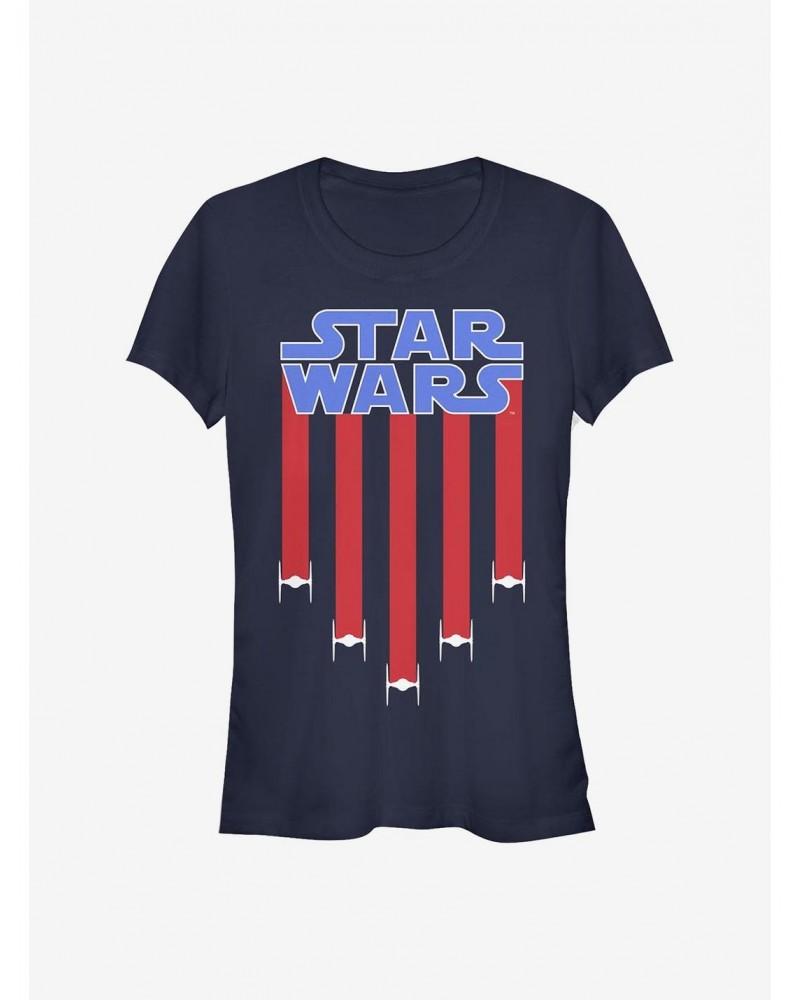 Star Wars Star Banner Girls T-Shirt $5.66 T-Shirts