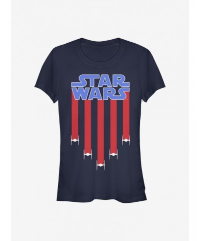 Star Wars Star Banner Girls T-Shirt $5.66 T-Shirts