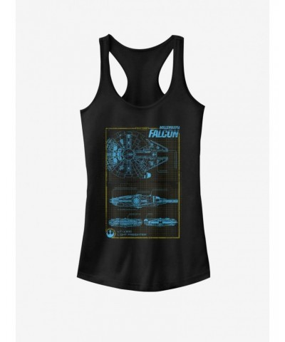 Star Wars Updated MF Schematics Girls Tank $8.17 Tanks