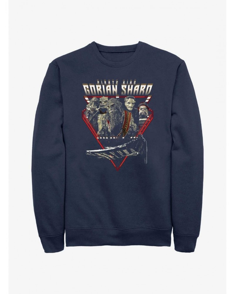 Star Wars The Mandalorian Pirate King Gorian Shard Sweatshirt $12.69 Sweatshirts