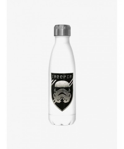 Star Wars Trooper White Stainless Steel Water Bottle $7.77 Water Bottles