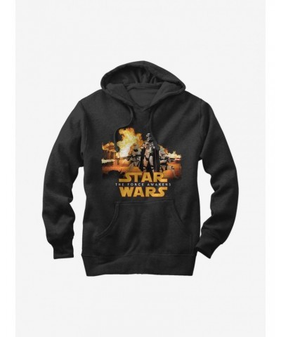 Star Wars Captain Phasma Fire Hoodie $16.16 Hoodies