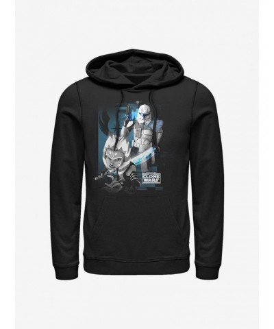 Star Wars The Clone Wars Team Blue Hoodie $12.93 Hoodies