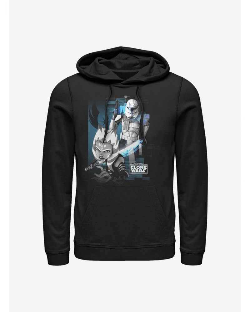 Star Wars The Clone Wars Team Blue Hoodie $12.93 Hoodies