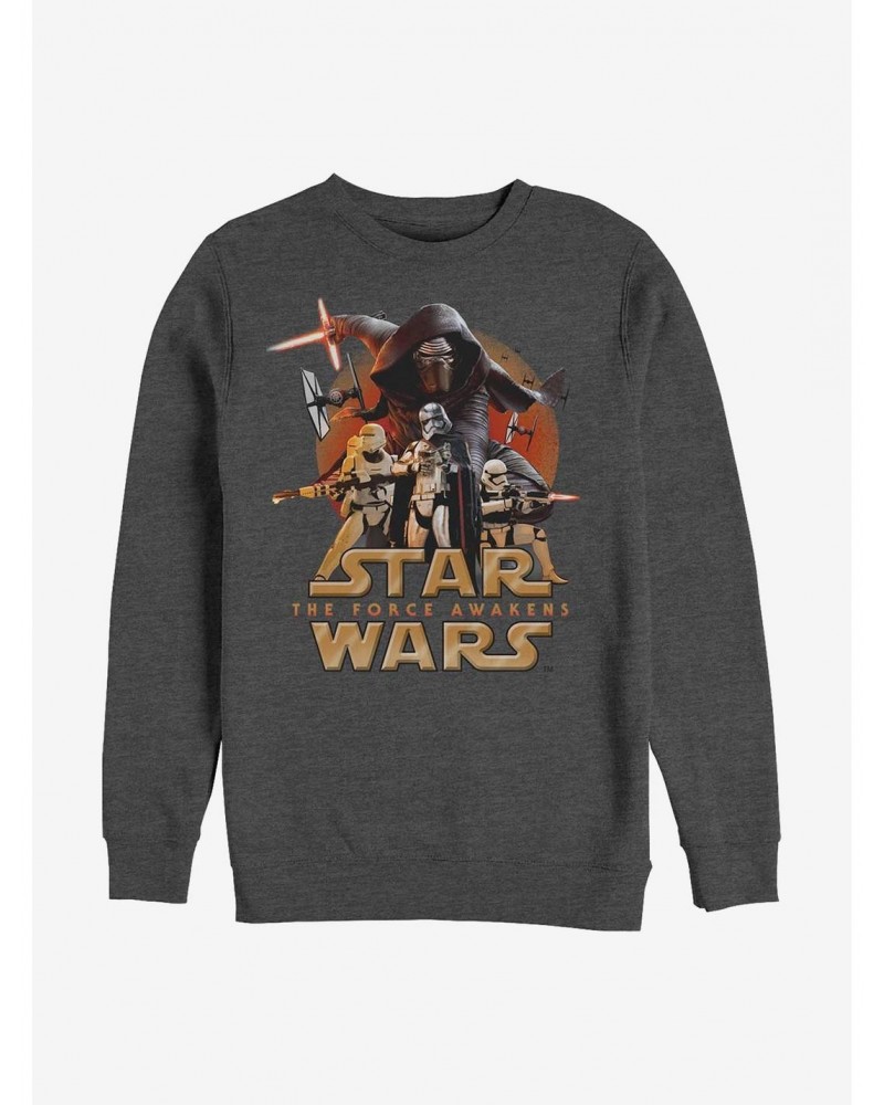 Star Wars: The Force Awakens New Poster Crew Sweatshirt $9.15 Sweatshirts