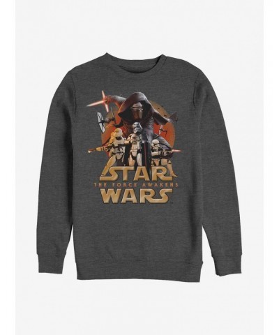 Star Wars: The Force Awakens New Poster Crew Sweatshirt $9.15 Sweatshirts