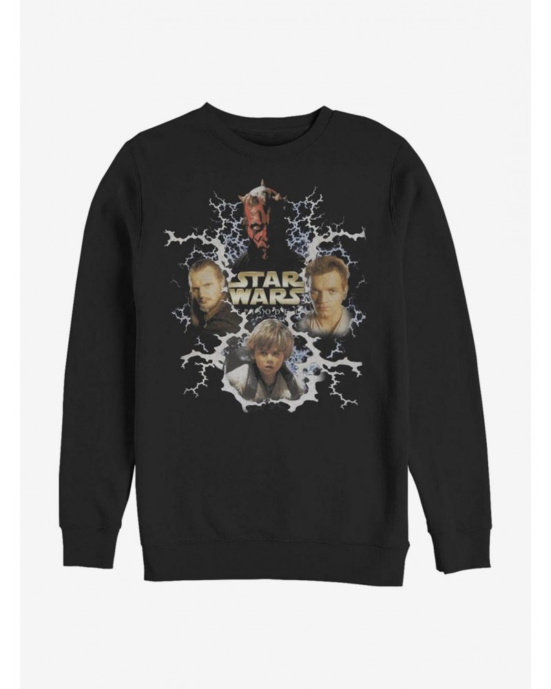 Star Wars Vintage Episode One Crew Sweatshirt $10.63 Sweatshirts