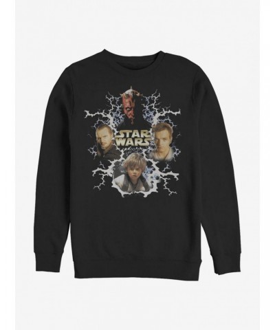 Star Wars Vintage Episode One Crew Sweatshirt $10.63 Sweatshirts