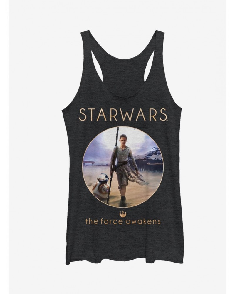 Star Wars Rey and BB-8 Adventure Girls Tanks $9.95 Tanks