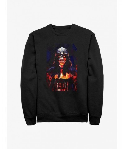 Star Wars Obi-Wan Vader Paint Sweatshirt $11.51 Sweatshirts