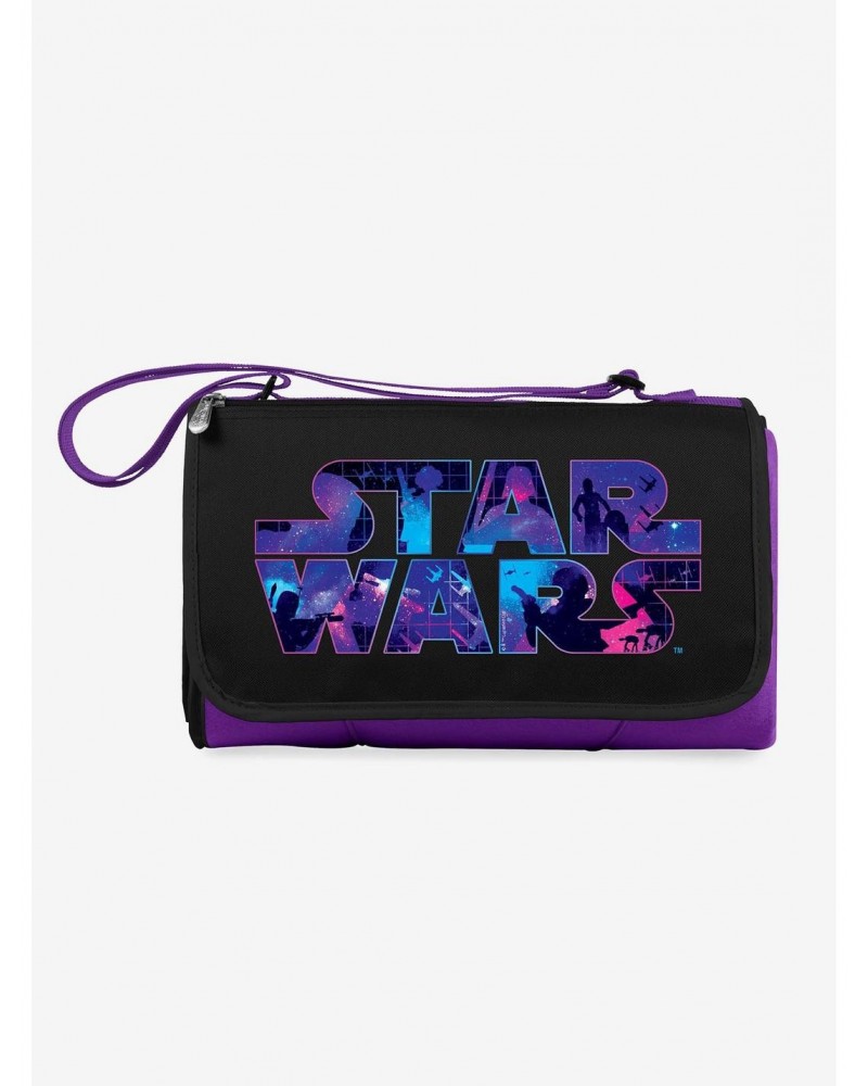 Star Wars Logo Outdoor Picnic Blanket $15.20 Blankets