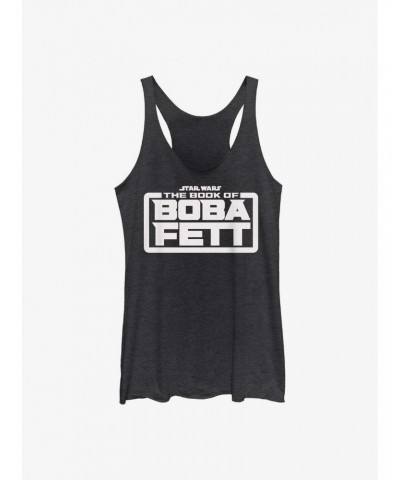 Star Wars The Book of Boba Fett - Basic Logo Girls Tank $8.29 Tanks