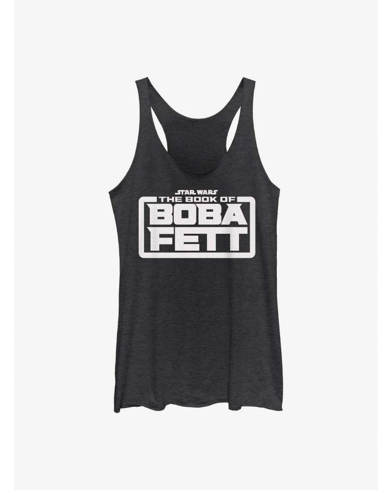 Star Wars The Book of Boba Fett - Basic Logo Girls Tank $8.29 Tanks