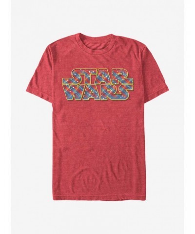 Star Wars Christmas Logo T-Shirt $4.66 T-Shirts