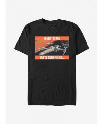 Star Wars Next Time Let's Carpool T-Shirt $6.21 T-Shirts