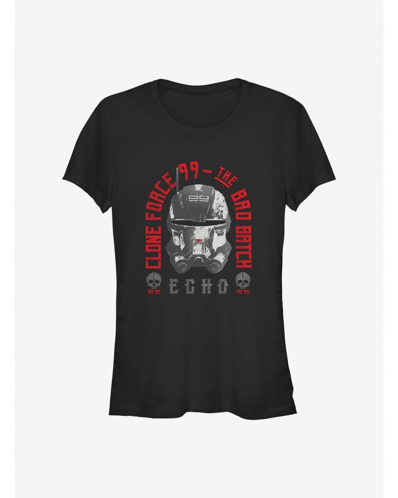 Star Wars: The Bad Batch Clone Force 99 Echo Girls T-Shirt $7.93 T-Shirts