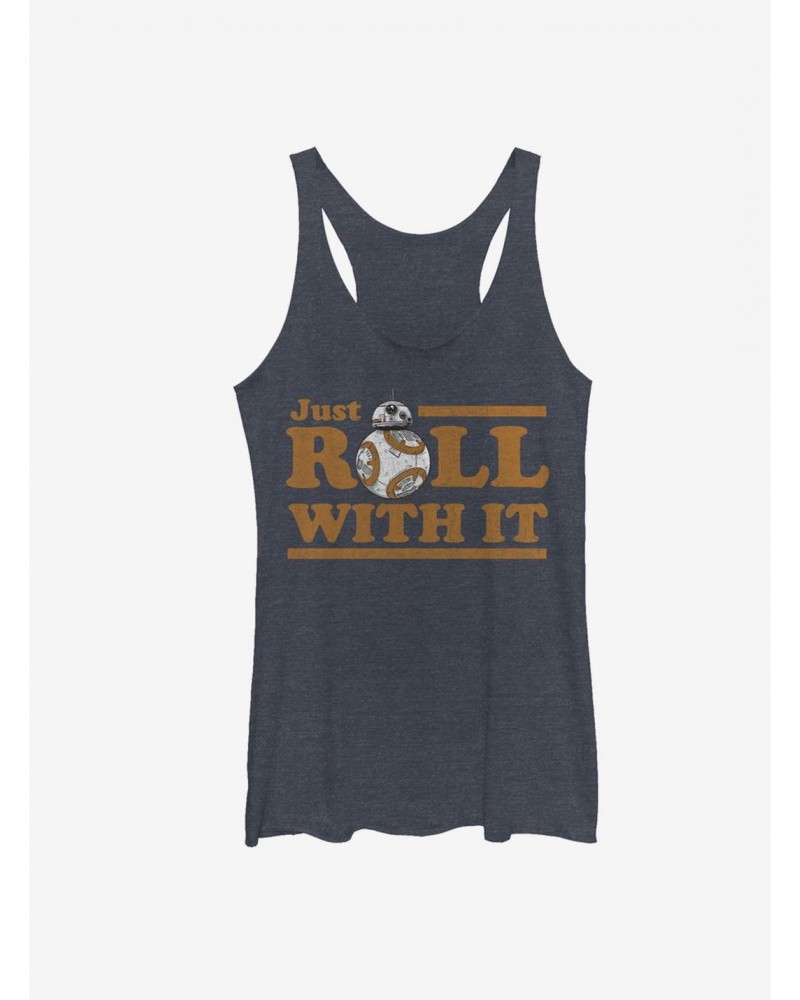 Star Wars BB-8 Just Roll Girls Tanks $8.08 Tanks