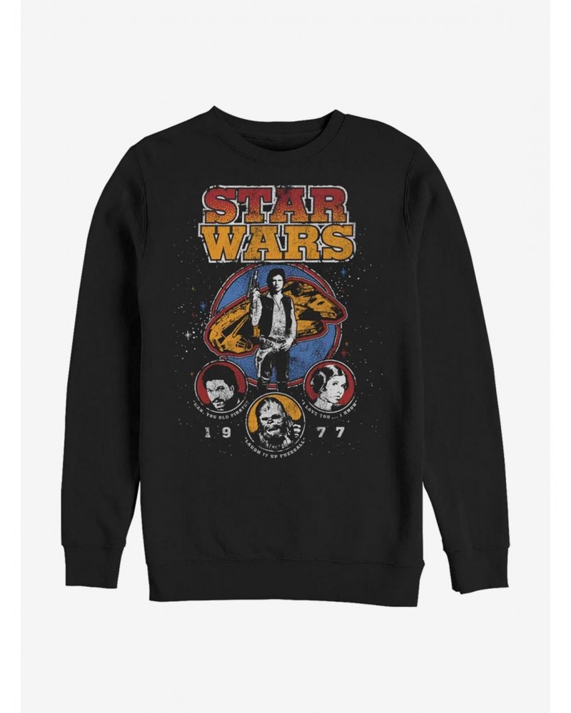 Star Wars 1977 Crew Sweatshirt $9.45 Sweatshirts